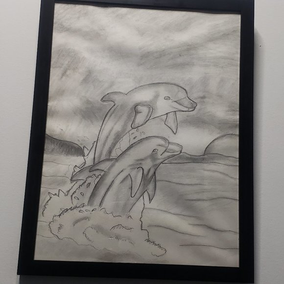 Dolphin Art Made By Laylah - Picture 2 of 2
